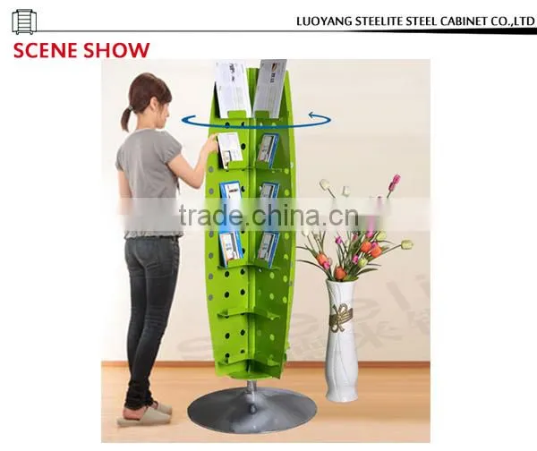 Chinese wholesaler tree shaped bookshelf/rotating bookshelf/metal bookshelf