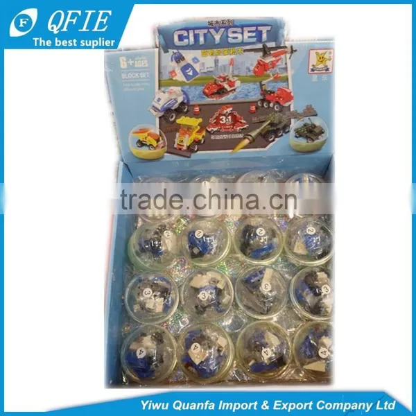 Wholesale Educatioanal Plastic Mini Diy Assembly Car Toy With Capsule photo-6