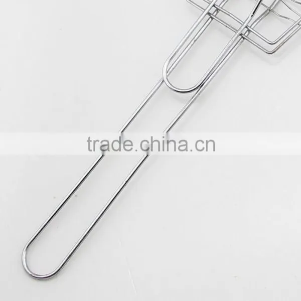 Metal Fish Shape Camping Barbecue Foldable Grill Net photo-4
