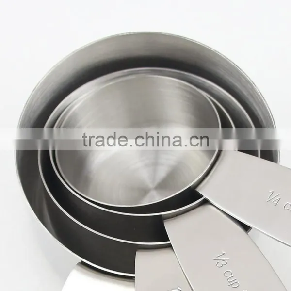 4pcs Stainless Steel Measuring Cups Tools photo-4