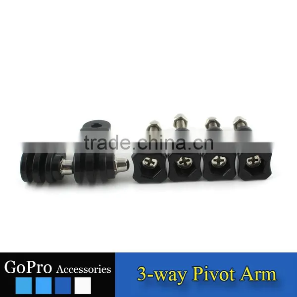 2016 New Wholesale 3-way Pivot Arm for Sports Camera Accessory Action Camera Accessory photo-3