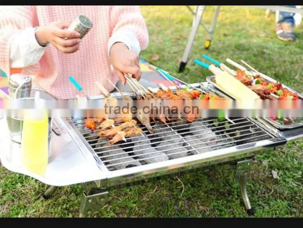Disposable Barbecue Bamboo photo-2