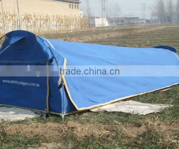 Heavy Duty Portable Fabric Roof Tent Car Side Awning Tent photo-2