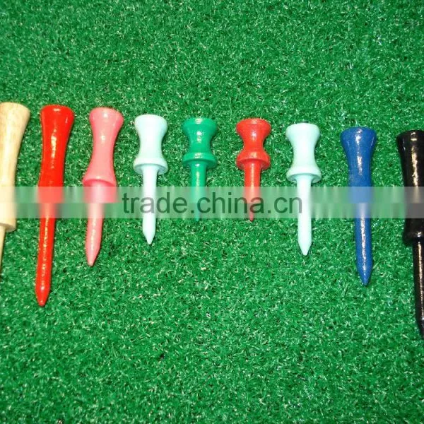 Golf Wooden Tee Plastic Tee Custom Logo on Colorfu on Golf Tee photo-2