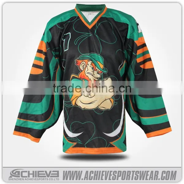 2016 Professional Custom Sublimated Ice Hockey Uniforms Sublimated Men Ice Hockey Jerseys photo-5