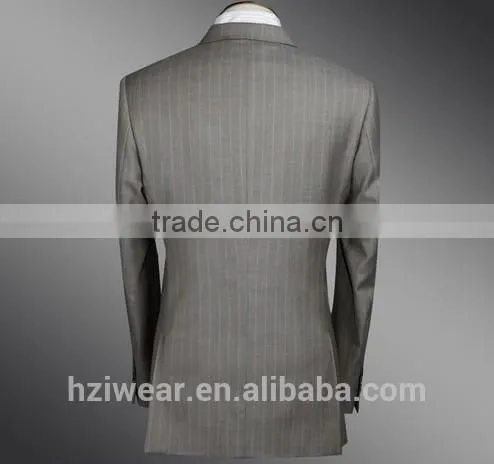 Stripe Notch Lapel Business Suits for Man photo-2