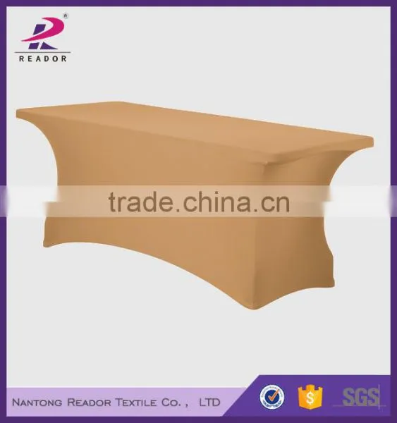 2017 New Arrival Spandex Rectangle Table Cloth/table Cover for Event photo-4