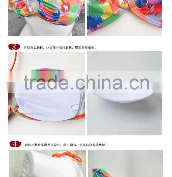 2015 Factory Direct Sale Newest Hot Sexy Colorful Brazilian Bikini (BS1155) photo-6