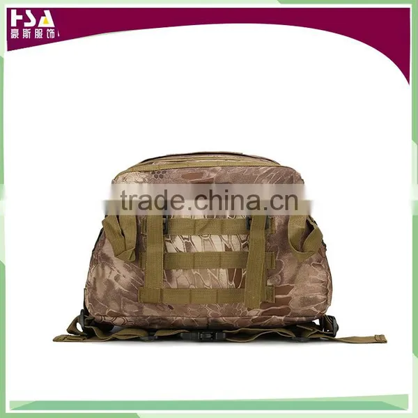 Outdoor Water-proof Oxford Mountaineering Movement Backpack 3D photo-4