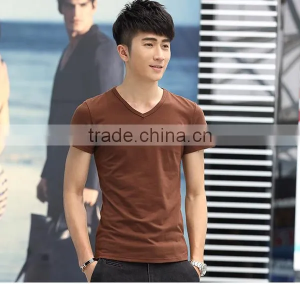2016 New China Manufacturer Cotton Slim Fit Man T-shirt photo-4