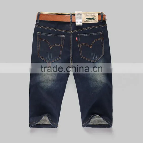 High Quality Low Price Men Short Jeans Boy Short Trousers photo-2
