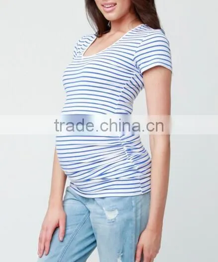 Wholesale Maternity Womens Clothes Cotton T-shirt 2017 photo-3