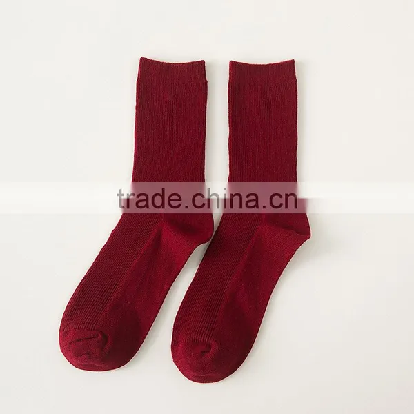 2016 Hot Sell Product Women Socks Beautiful Candy Color Cotton Tube Socks/boat Socks photo-3