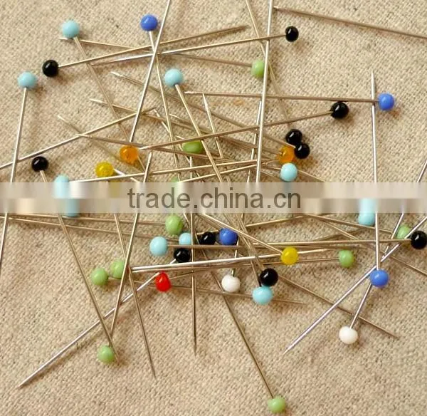 Factory Price Colored 38mm Glass Head Ball Pins photo-2