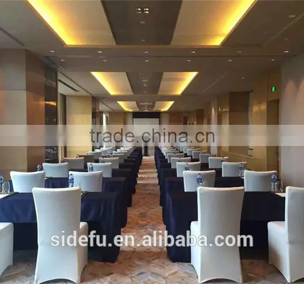 Luxury Wholesale White Lycra Spandex Chair Cover photo-5