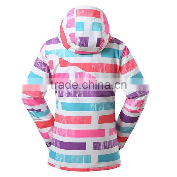 Allover Print Sublimation Jacket Snow Clothing Crane Snow Ski Wear photo-3