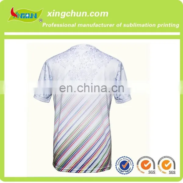 Men's Dye Sublimation Print T-shirt With Short Sleeve photo-2
