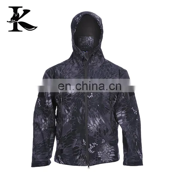 Wholesale Camouflage Hunting Waterproof Softshell Jacket photo-5