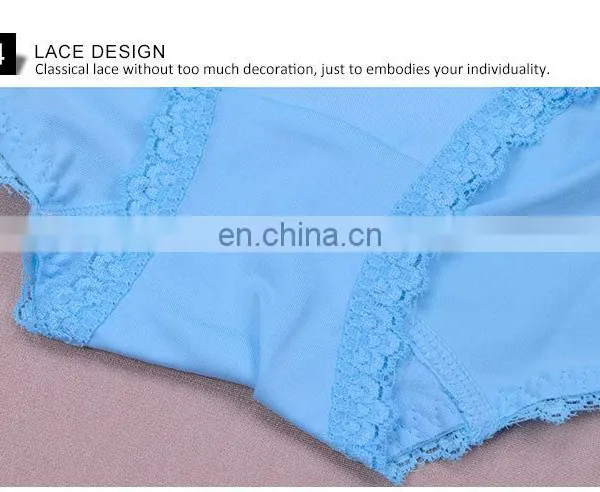 Top Quality Elegant New Arrival Fitness Nylon/Cotton Teen Custom Women Underwear photo-3