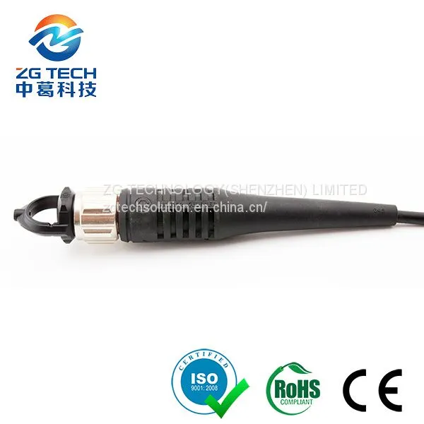 2 Core Socket and Plug ODC FTTA Armoured Fiber Optic Patch Cord