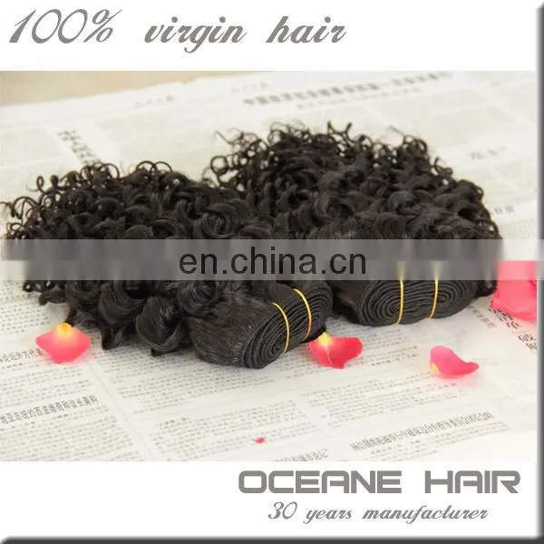 Best Seller New Coming Double Weft 10-30inch Kinky Curly Hair Brazilian