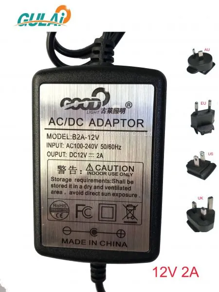 12V 2A 24W POWER SUPPLY ADAPTER -GULAI photo-2