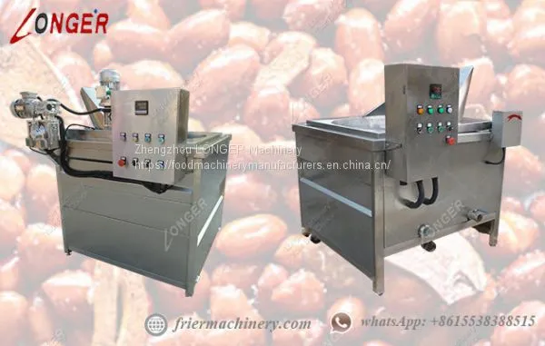 Commercial India Peanut Frying Machine 200kg/h Price Online photo-2