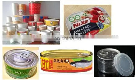 Milk Powder Tin Sealing Machine Special-shaped Cans Sealing Machine photo-3