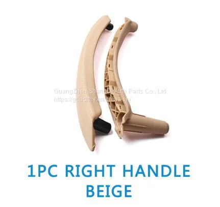 LHD RHD Inner Door Quality Leather Complete Pull Handle For BMW photo-4
