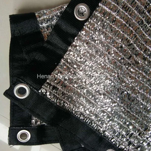 80% Shading 2*3M Silver Aluminum Shade Cloth Vehicle Car Cover Alumi Net Sliver Sun Shade Mesh photo-4