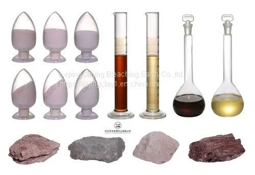 Free Sample Attapulgite Bentonite Fullers Activated Bleaching Earth Clay Powder for Cocount Olive Palm Edbile Oil Purification Refining Decoloring photo-5