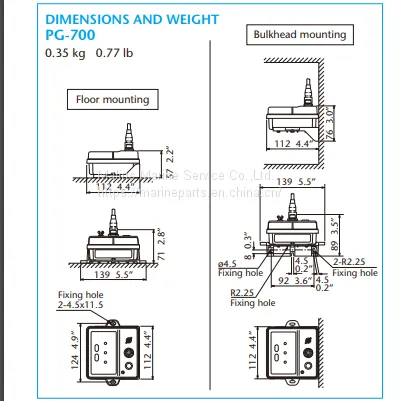FURUNO PG700 INTEGRATED HEADING SENSOR photo-4