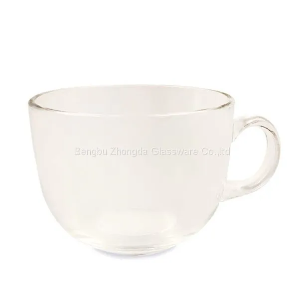 Large Capacity Coffee Mug Heat-resistant Glass Milk Mug for Tea Beverage Oats Yoghurt photo-5