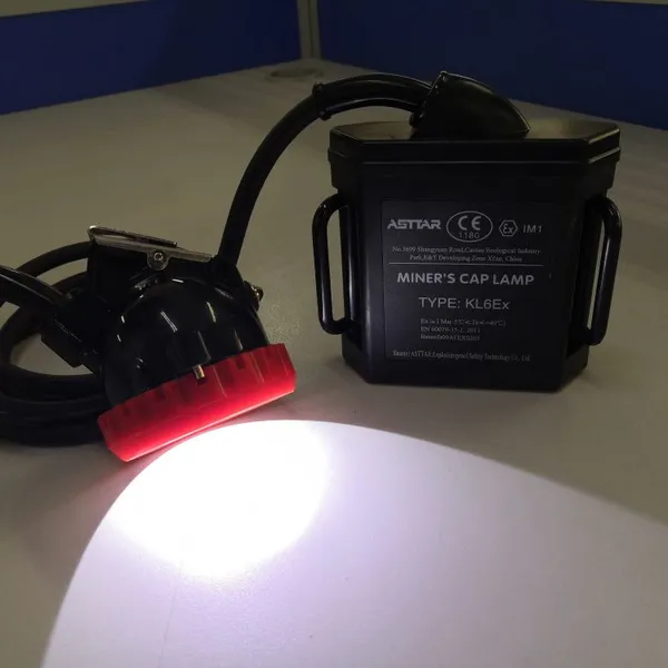 KL6Ex ATEX Rechargeable High Brightness Corded LED Headlamp photo-4