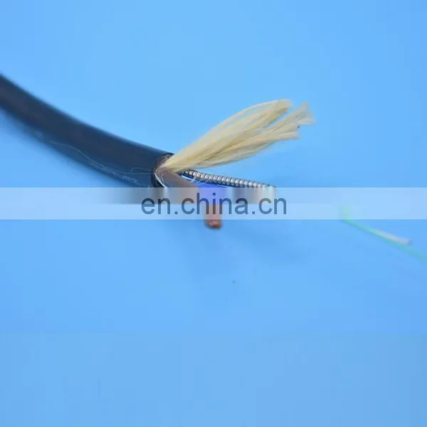 2 Cores Digital Camera Cable With Spiral Armored Fiber Optic Cable Flexible Moving Cable for Data Signal Transmission photo-3