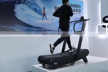 Equine Treadmill,self-powered Non-motorized Curved Manual Treadmill,slim Running Machine Stair Treadmill photo-5