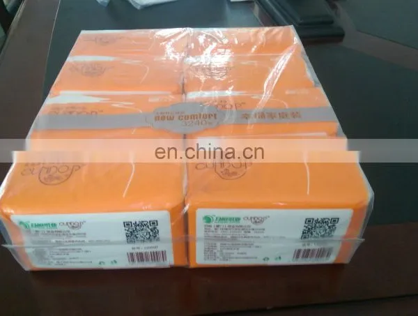 Semi-automatic Double Head Soft Tissue Facial Paper Packing Machine photo-5
