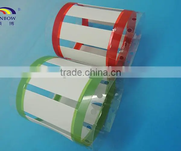 Normal Drade Rachem Polylefin Heat Shrinkable Marker Sleeves for Wire and Cable Harness Identification photo-2