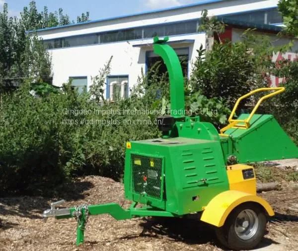 Wood Chipper With 22hp Diesel Engine CE Approved photo-4