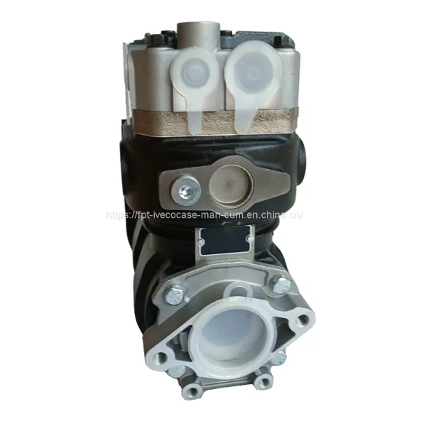 FPT IVECO CASE Cursor9 F2CFE614A*B041/F2CGE614F*V004 5802431166 Double Cylinder Air Pump 504293730/5802497411 photo-4