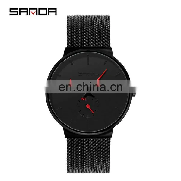 Sanda P1059 New Amazon Men Watch Chronograph Movement Steel Quartz Watches Water Proof photo-2