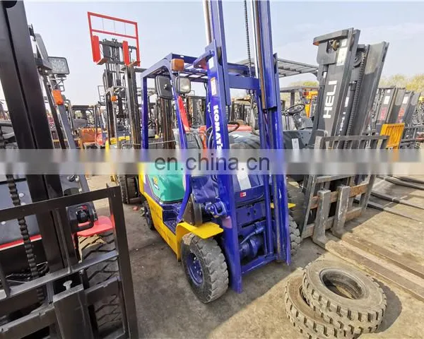 1.5 Ton 2.5 Ton 3 Ton 3.5 Ton Forklift, Used Komatsu Original Diesel Manual Machine Komatsu FD15 in Hot Sale photo-2