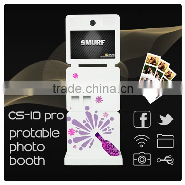 2016 Hot Sale Portable Touch Screen Photo Booth Machine photo-2