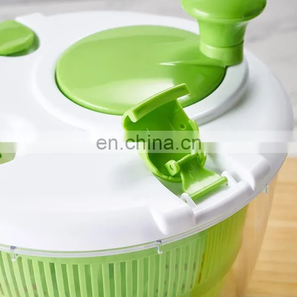BPA Free Large Easy Use Multi Function Plastic Vegetables Salad Spinner photo-5