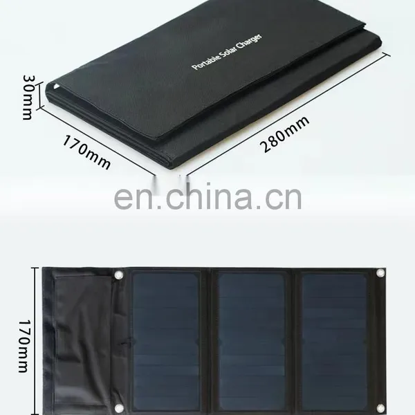 220W Solar System Panel Plate Folding Mono Waterproof Silicon Solar Energy Panel photo-2