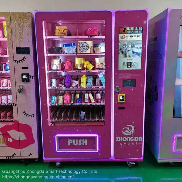Stand Alone Smart Easy Operation Vending Machine For Eyelashes and False Hair Fashion Style For Sale