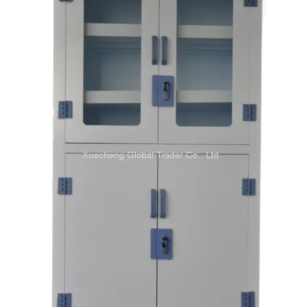 PP Lab Furniture Medical Storage Cabinet Polypropylene Medicine Cupboard