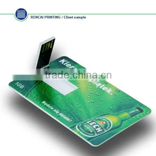 Best Promotional Gift 1gb USB Flash Drive/Paper USB 2.0 Card/Plastic USB Webkey Card photo-2