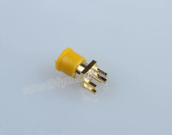 SMA Female PCB Panel Edge Mount Connector Straight Solder RF Coaxial Adapter photo-3