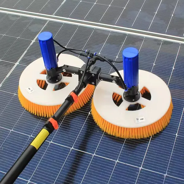 Automatic Solar Panel Cleaning Brush Clean Machine Power Roller Brush Solar Panel Cleaning For Photovoltaic Station photo-4